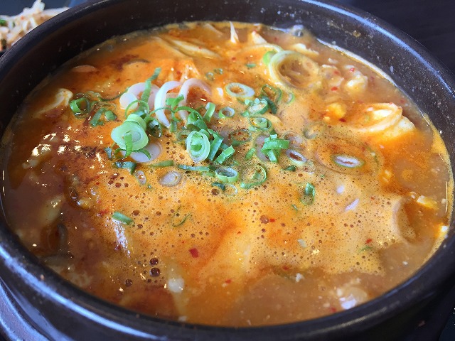 好吃的韩式豆腐锅