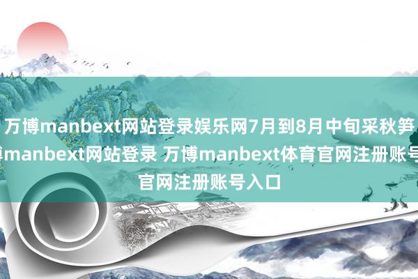 万博manbext网站登录娱乐网7月到8月中旬采秋笋-万博manbext网站登录 万博manbext体育官网注册账号入口